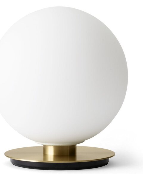AUDO (MENU) Stolní / nástěnná lampa TR, Brushed Brass, Matt Opal 1462639