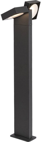 Rabalux 77102 - LED Venkovní lampa TELDE 2xLED/7W/230V IP54 antracit
