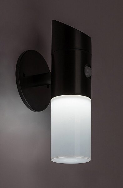 Rabalux 77030 - LED Solární nástěnné svítidlo LUTTO LED/1W/3,7V IP44 černá