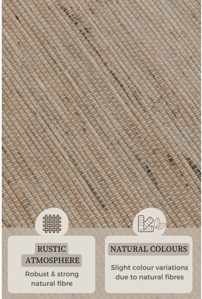 Béžový běhoun 80x200 cm Handloom – Hanse Home
