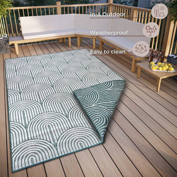 Zelený venkovní koberec 160x230 cm Pangli Green – Hanse Home