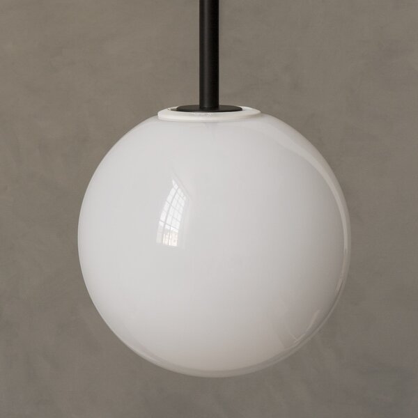 AUDO COPENHAGEN Závěsná lampa TR, Black, Matt Opal