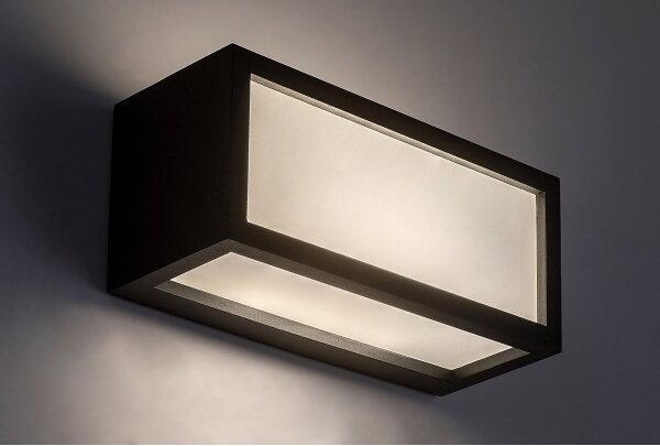 Rabalux 77099 - LED Venkovní nástěnné svítidlo LUBLIN LED/10W/230V IP54 černá