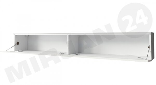 TV stolek Dlone 180, Barva: černý grafit, Osvětlení: osvětlení LED - bílé Mirjan24 5903211138959