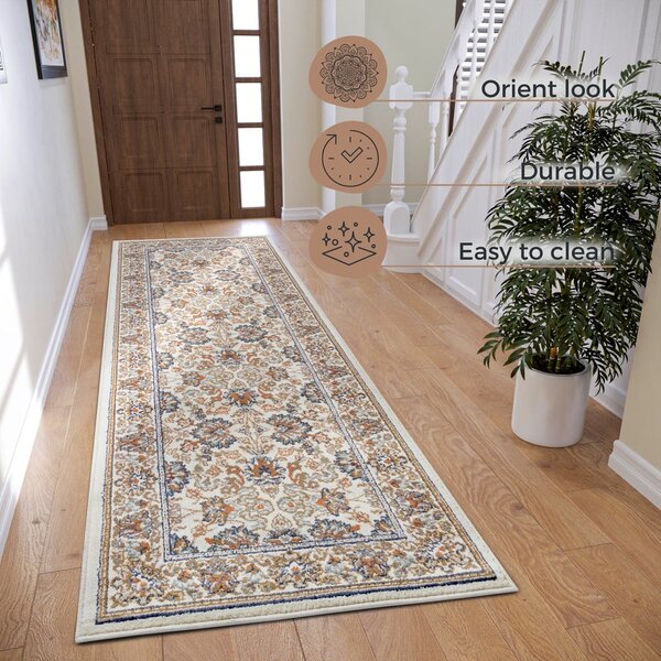 Krémový běhoun 80x240 cm Orient Saraceni – Hanse Home