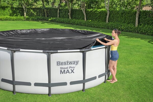 Krycí Plachta do bazénu rámový 549 cm Bestway 58039