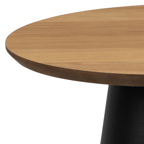 KONFERENČNÍ STOLEK, přírodní barvy, dřevo, kov, 45/45/48 cm MID.YOU - Konferenční stolky, Online Only