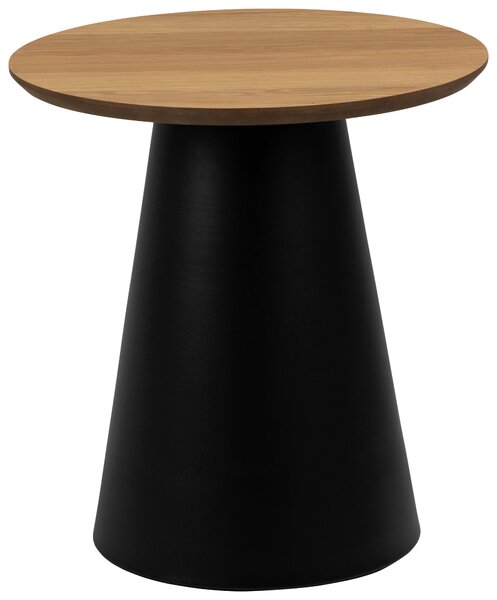 KONFERENČNÍ STOLEK, přírodní barvy, dřevo, kov, 45/45/48 cm MID.YOU - Konferenční stolky, Online Only