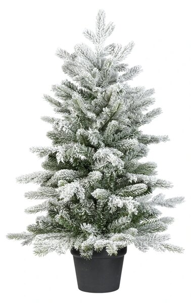 Umělý zasněžený vánoční stromek Grandis 90 cm - 71 - 90 cm - Výška 90 cm - So snehom
