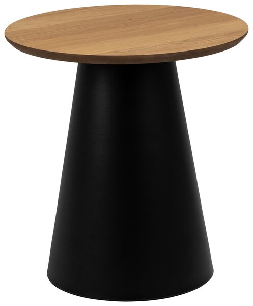 KONFERENČNÍ STOLEK, přírodní barvy, dřevo, kov, 45/45/48 cm MID.YOU - Konferenční stolky, Online Only