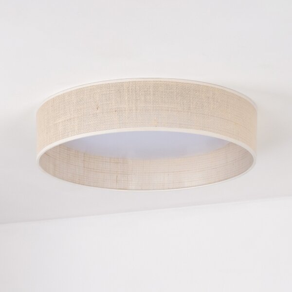 Duolla - LED Stropní svítidlo ROLLER LED/24W/230V pr. 45 cm béžová