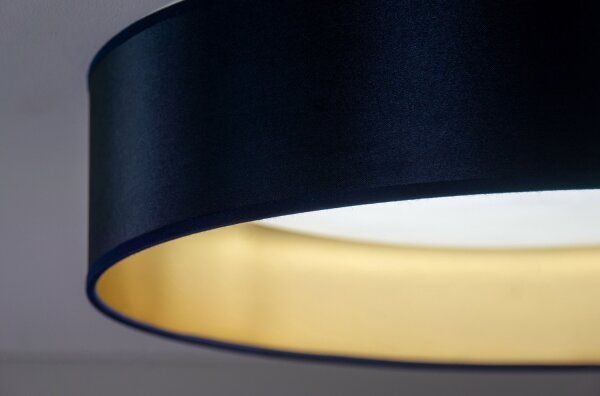 Duolla - LED Stropní svítidlo ROLLER LED/24W/230V pr. 45 cm modrá/zlatá