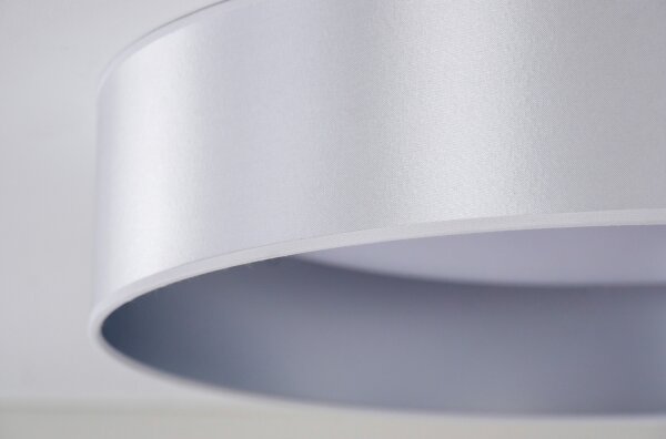 Duolla - LED Stropní svítidlo ROLLER LED/24W/230V pr. 45 cm stříbrná