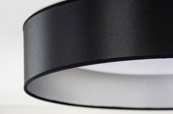 Duolla - LED Stropní svítidlo ROLLER LED/24W/230V pr. 45 cm černá/stříbrná