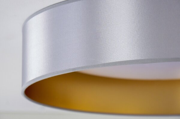Duolla - LED Stropní svítidlo ROLLER LED/24W/230V pr. 45 cm stříbrná/zlatá