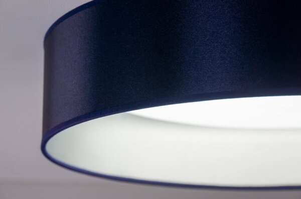 Duolla - LED Stropní svítidlo ROLLER LED/24W/230V pr. 45 cm modrá/stříbrná