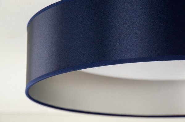 Duolla - LED Stropní svítidlo ROLLER LED/24W/230V pr. 45 cm modrá/stříbrná