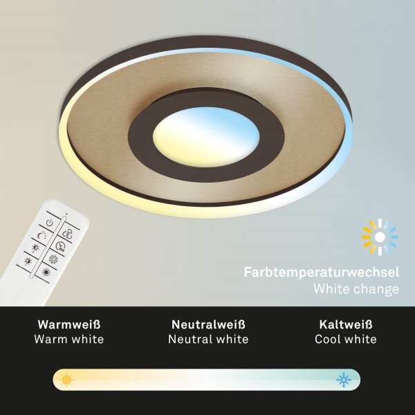 Briloner 3640017 - LED Stmívatelné stropní svítidlo LED/25W/230V 2700-6500K + DO