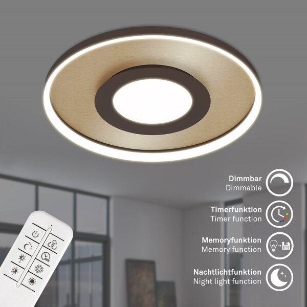 Briloner 3640017 - LED Stmívatelné stropní svítidlo LED/25W/230V 2700-6500K + DO