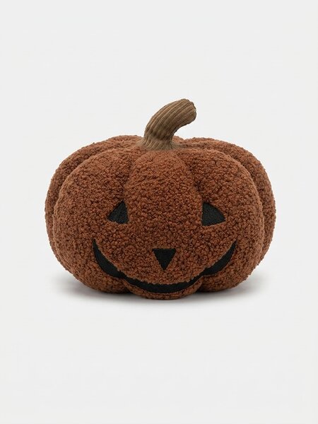 Sinsay - Halloweenský dekorativní polštář ve tvaru dýně - oranžová