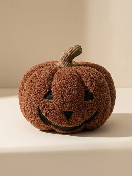 Sinsay - Halloweenský dekorativní polštář ve tvaru dýně - oranžová