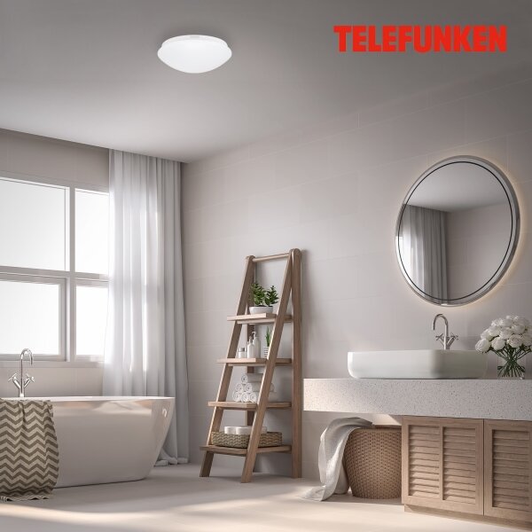 Telefunken 601206TF - LED Koupelnové stropní svítidlo LED/15W/230V pr. 28 cm