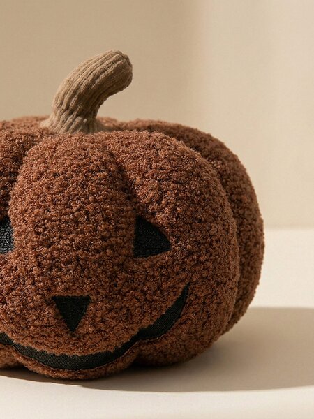 Sinsay - Halloweenský dekorativní polštář ve tvaru dýně - oranžová