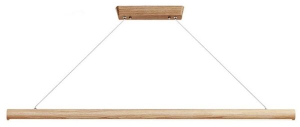 LED Lustr na lanku LED/26W/230V 4000K 150 cm jasan/masiv