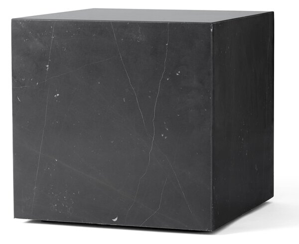 AUDO (MENU) Odkládací stolek Plinth Cubic, Black Marble