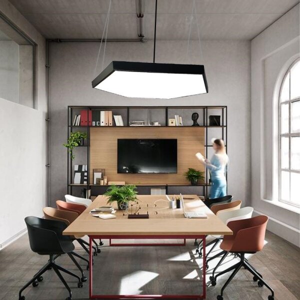 LED Lustr na lanku LED/100W/230V 4000K pr. 100 cm