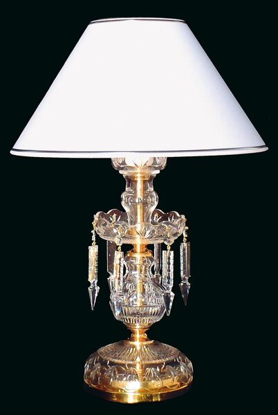 Stolní lampa ES670103sirm Zlatá