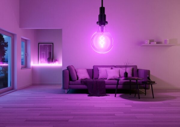 LED RGBW Stmívatelná žárovka SMART+ E27/4,8W/230V 2700-6500K Wi-Fi - Ledvance