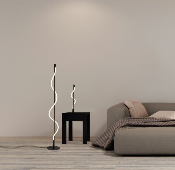 Searchlight EU57212BK - LED Stolní lampa MARILYN LED/8W/230V černá
