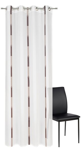 ZÁVĚS S OČKY, poloprůhledné, 140/260 cm Dieter Knoll - Závěsy, Online Only