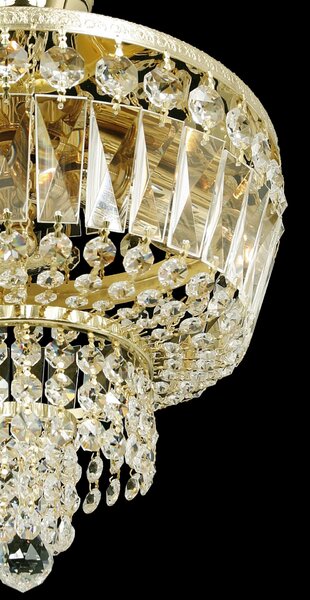 Stropní svítidlo košové TX335000003, Varianta Zlatý