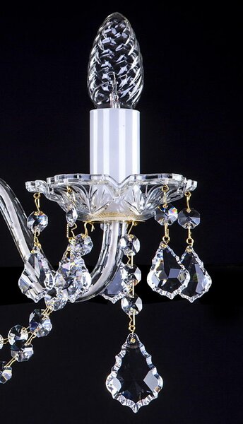Nástěnná lampa N025CLN, Varianta Zlatá