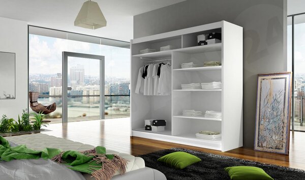 Skříň London X, Barva: sonoma, Osvětlení: bez osvětlení Mirjan24 5902928876178