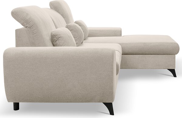 Sedací souprava ALTA | 279x172 cm | rozkládací + úložný prostor + 3x polštářek | VÝBĚR LÁTEK