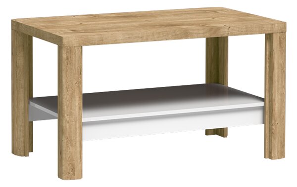 Obývací stěna LIVINIO | 5 dílů | 232,5 cm + 144 cm + 110x63 cm | sestava B | V CENĚ LED LIŠTY | ribbeck/bílá lesk