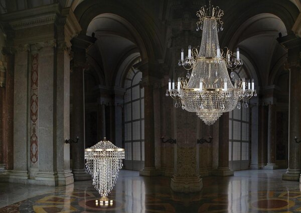 Stolní lampa S204CLN, Varianta Zlatá