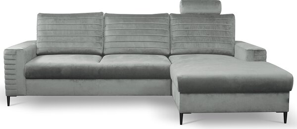 Sedací souprava COLLIN | 252x165 cm | rozkládací s úložným prostorem | záhlavník v ceně | VÝBĚR TKANINY