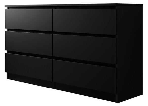 Komoda Osko OK6, Barva: černá 5902928526912