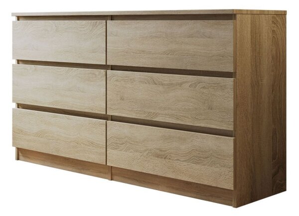 Komoda Osko OK6, Barva: černá 5902928526912