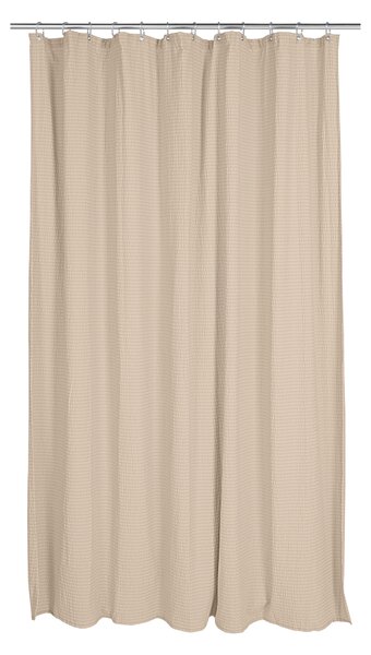 Livarno® Sprchový závěs, 180 x 200 cm (béžová) (100409213002)