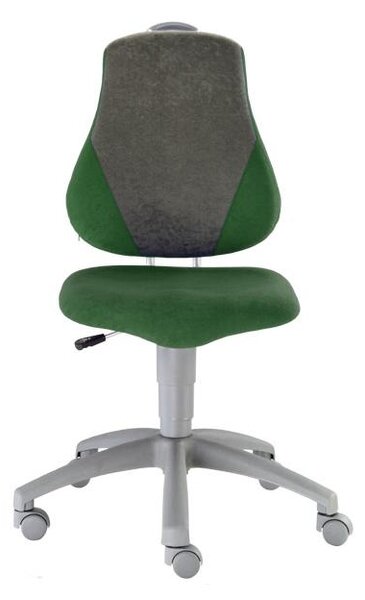 Dětská rostoucí židle ALBA FUXO V-line tmavě zeleno-šedá