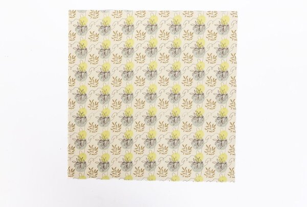 Plastia Voskovaný ubrousek - 34x34 hnědá 1 ks