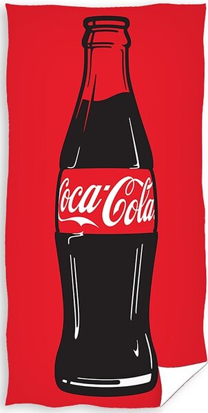 Osuška Coca Cola Original Bottle, 70 x 140 cm