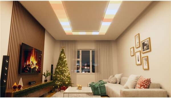Nanoleaf NF083K02-3SL-Rozš. sada LEDRGBW Stm. svítidlo 16W/230V 2700-6500K Wi-Fi