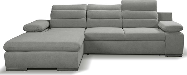 Sedací souprava GRECO MINI | 185x278 cm | LEVÁ | 35 zelená WATER REPELLENT | rozkládací + úložný prostor