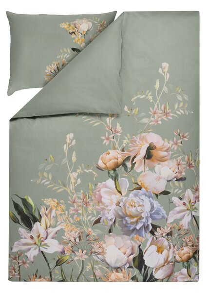 Livarno® Saténové ložní povlečení, 140 x 200 cm, 70 x 90 cm (zelená) (100409658001)